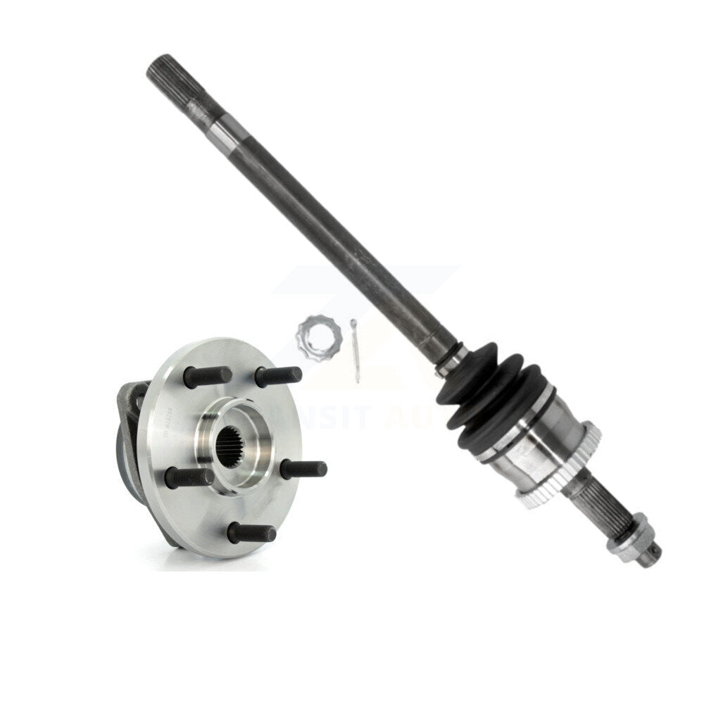 Front Left CV Axle Drive Shaft And Wheel Hub Bearing Assembly Kit For Jeep Grand Cherokee KN7-100044