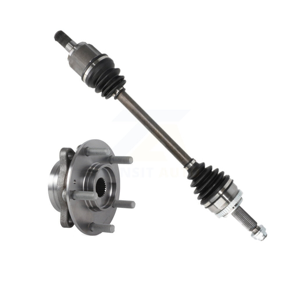 Front Left CV Axle Drive Shaft And Hub Bearing Assembly Kit For 2017 Hyundai Elantra GT KN7-100053