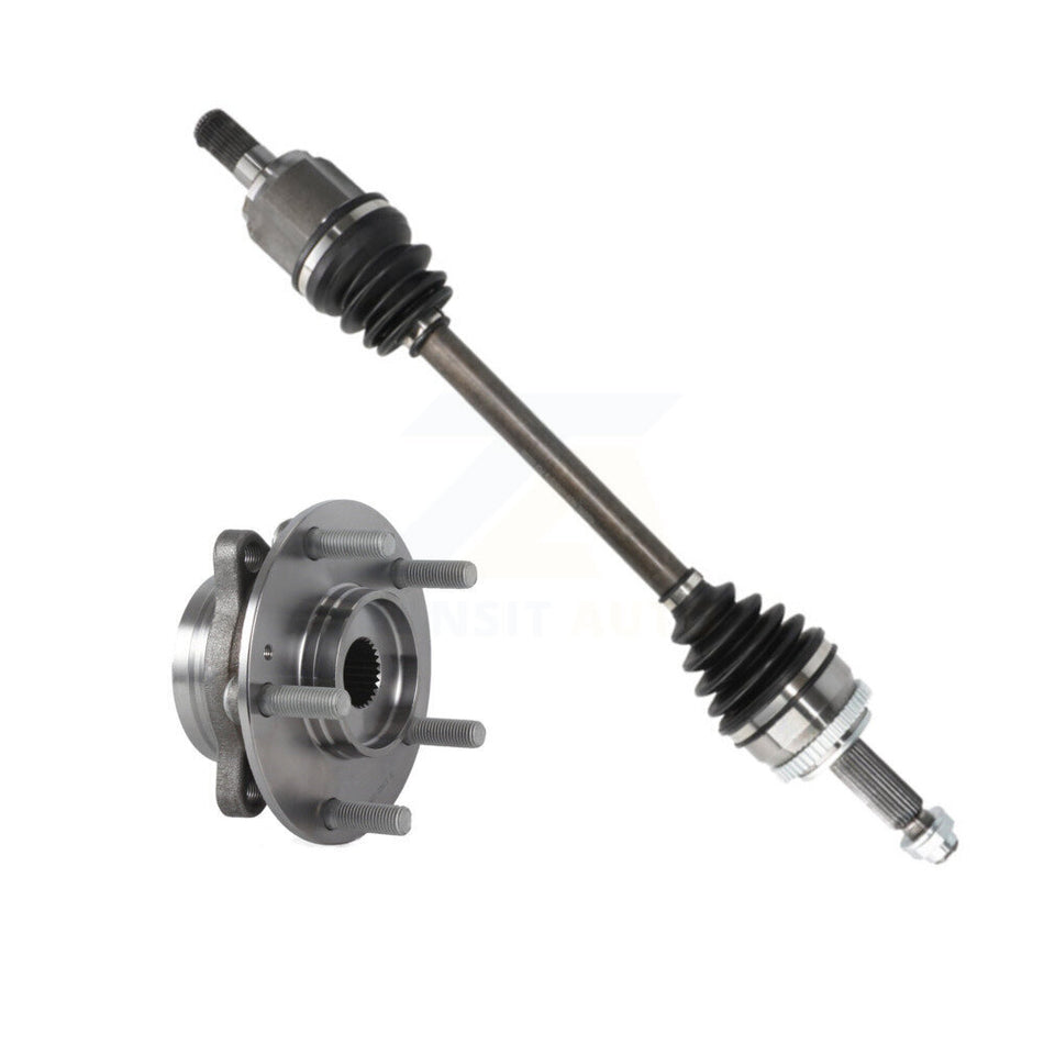 Front Left CV Axle Drive Shaft And Hub Bearing Assembly Kit For 2017 Hyundai Elantra GT KN7-100053