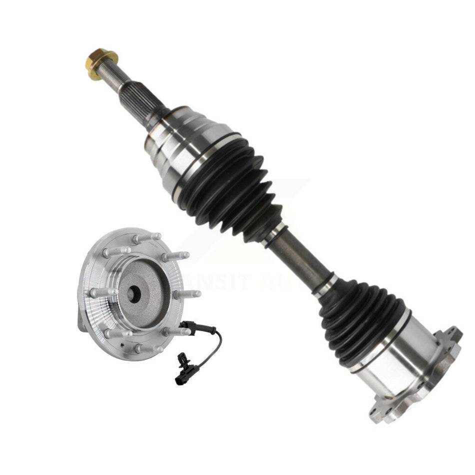 Front Left CV Axle Shaft Bearing Kit For GMC Chevrolet Sierra 2500 HD Silverado 3500 RWD KN7-100088