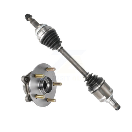 Front Left CV Axle Drive Shaft And Wheel Hub Bearing Assembly Kit For Lexus RX350 RX350L KN7-100101