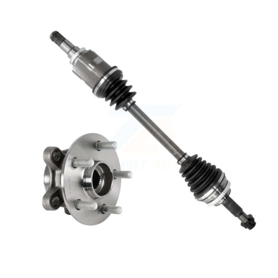 Front Left CV Axle Drive Shaft And Complete Hub Bearing Assembly Kit For Toyota Corolla KN7-100126