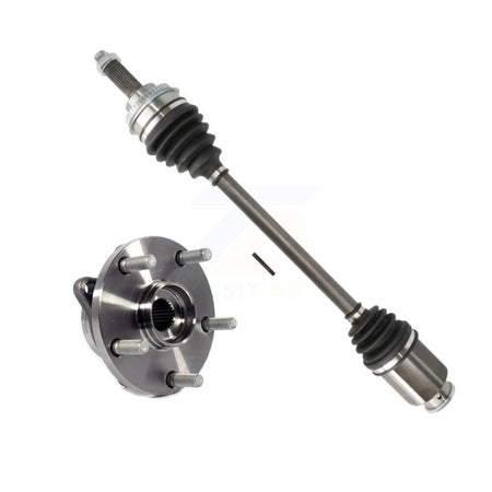 Front Left CV Axle Drive Shaft And Complete Hub Bearing Assembly Kit For Subaru Impreza KN7-100127