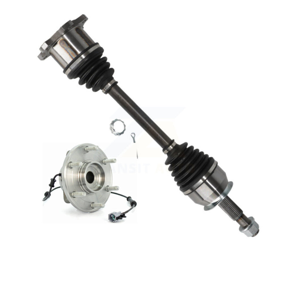 Front Left CV Axle Shaft And Bearing Kit For Nissan TITAN INFINITI QX56 Armada Pathfinder KN7-100130