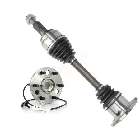 Front Left CV Axle Shaft And Hub Bearing Kit For K1500 Chevrolet GMC Yukon Tahoe Cadillac KN7-100134