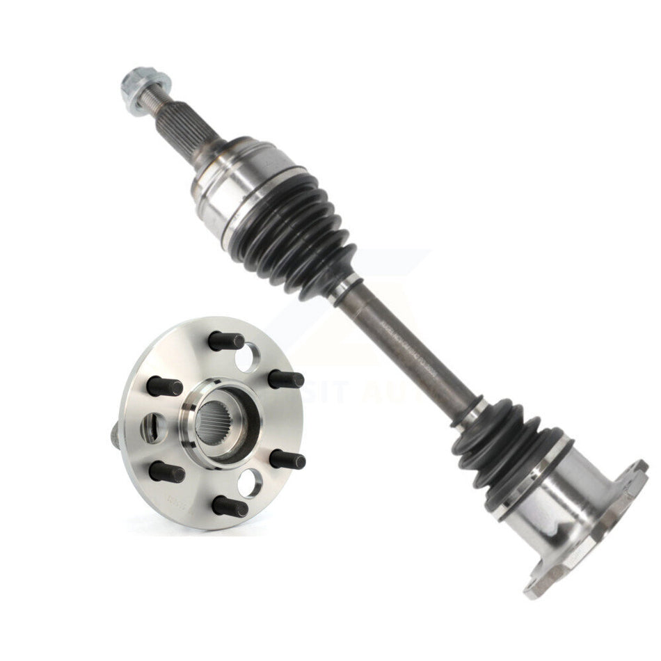 Front Left CV Axle Drive Shaft And Wheel Hub Bearing Assembly Kit For K1500 Chevrolet GMC KN7-100135