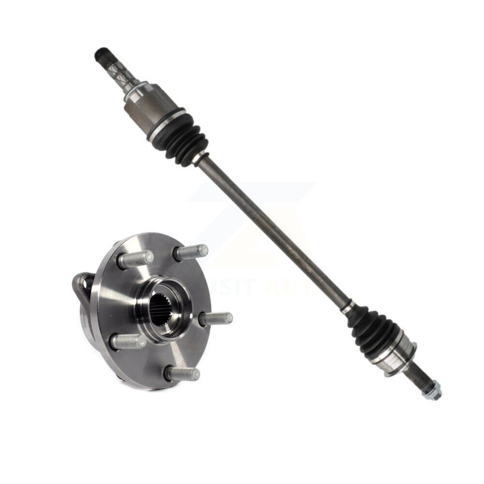 Front Left CV Axle Drive Shaft And Hub Bearing Assembly Kit For Subaru Outback Legacy KN7-100140