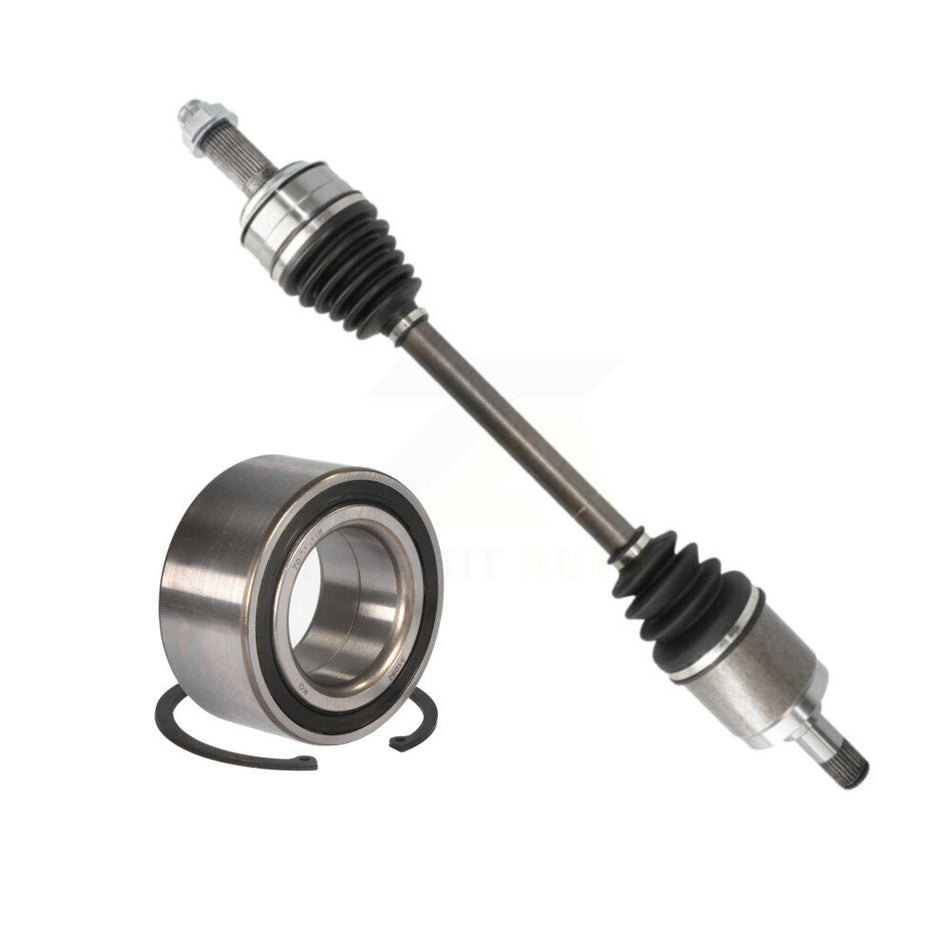 Front Left CV Axle And Bearing Kit For Honda Accord 2.4L with Automatic CVT transmission KN7-100144