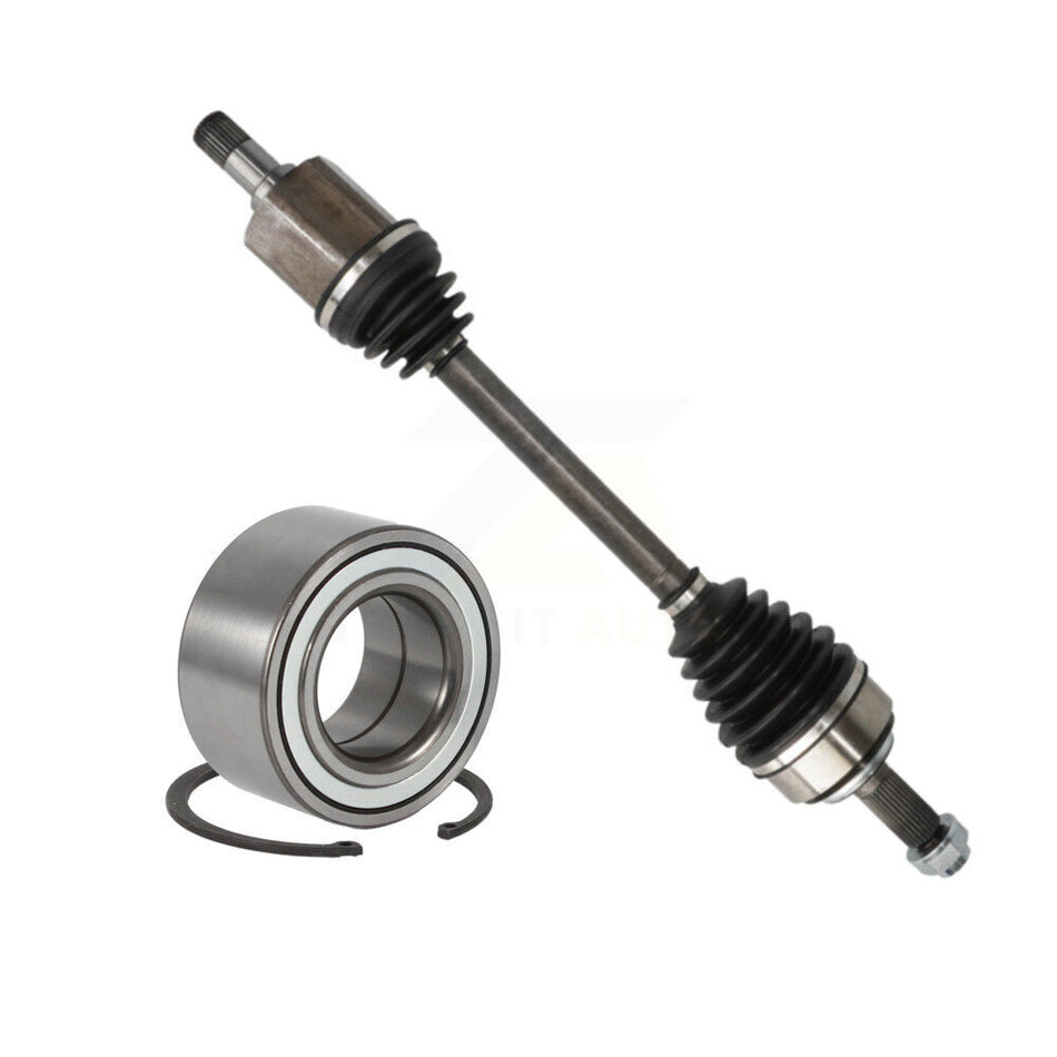 Front Left CV Axle Drive Shaft Complete Assembly And Wheel Bearing Kit For Honda CR-V KN7-100191