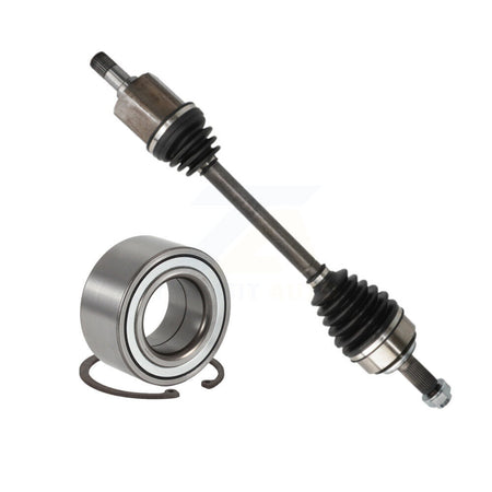 Front Left CV Axle Drive Shaft Complete Assembly And Wheel Bearing Kit For Honda CR-V KN7-100192