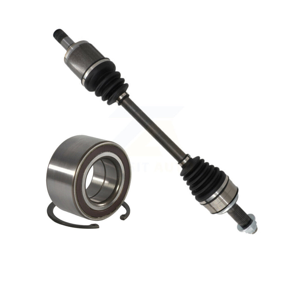 Front Left CV Axle Drive Shaft Complete Assembly And Bearing Kit For 2015-2016 Honda CR-V KN7-100209