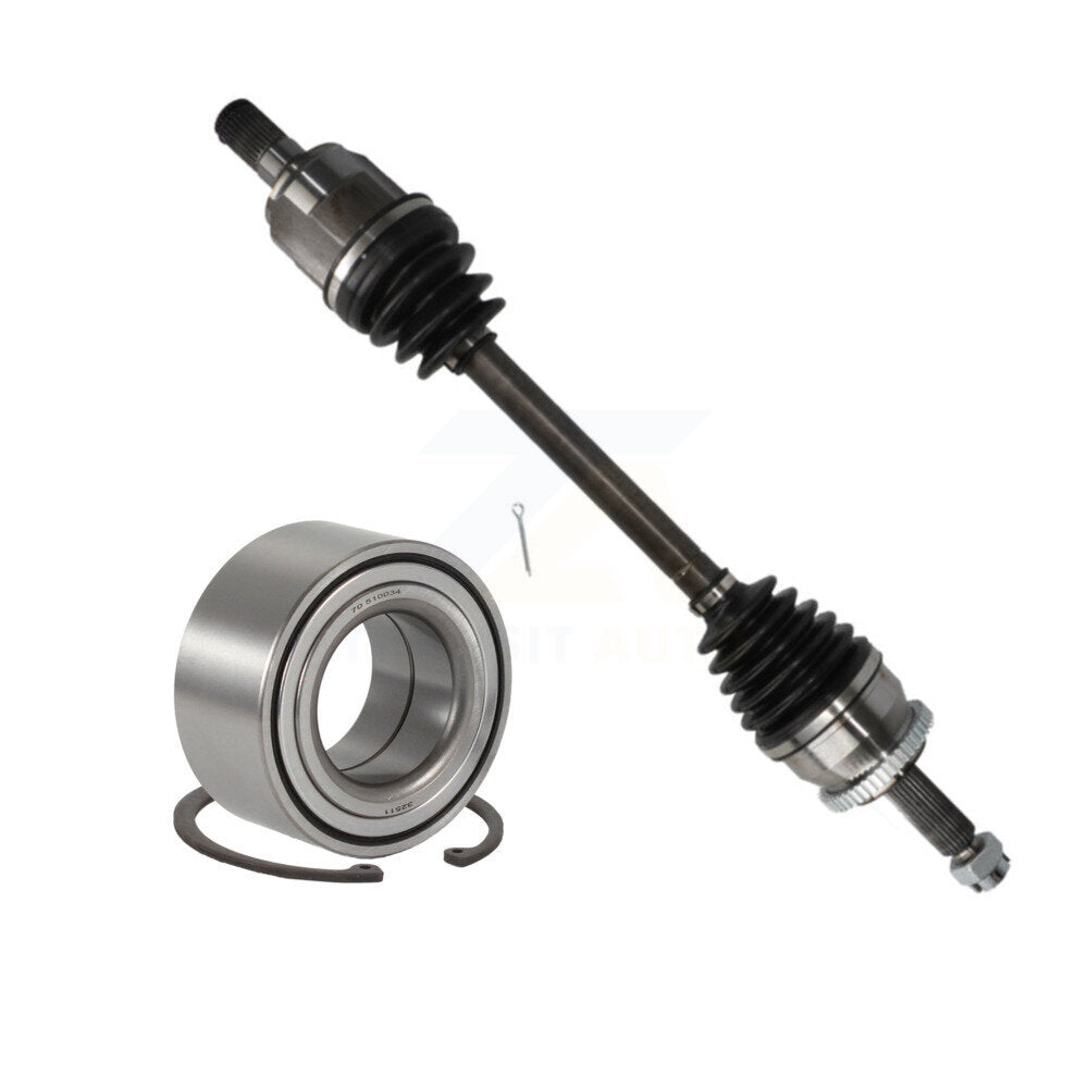 Front Left CV Axle Drive Shaft And Wheel Bearing Kit For Hyundai Sonata VIN C (8th Digit) KN7-100223