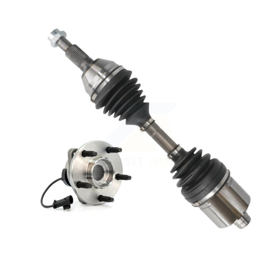 Front Right CV Axle Shaft And Hub Bearing Kit For Chevrolet Malibu Pontiac G6 Saturn Aura KN7-100234