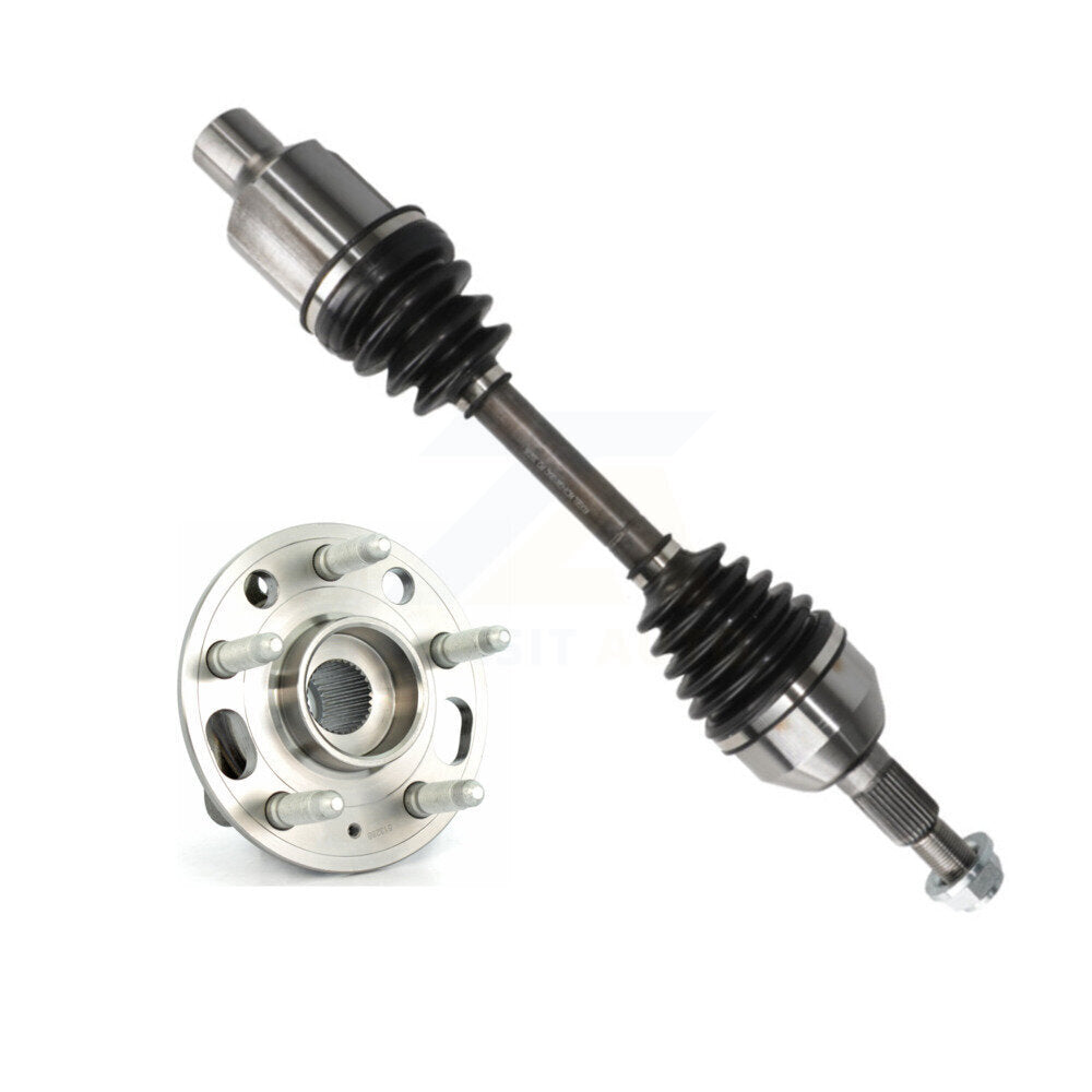 Front Right CV Axle Drive Shaft And Hub Bearing Kit For Chevrolet Equinox GMC Terrain KN7-100237