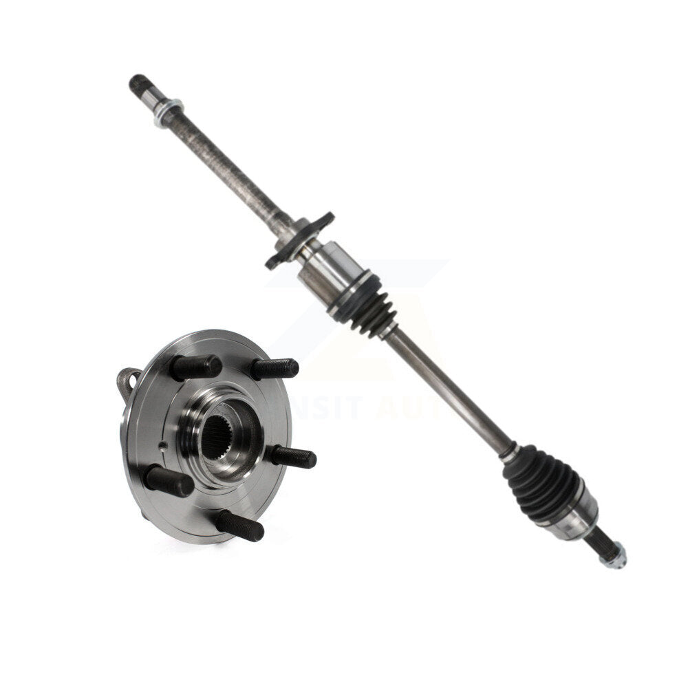 Front Right CV Axle Drive Shaft And Complete Hub Bearing Assembly Kit For Honda Odyssey KN7-100240