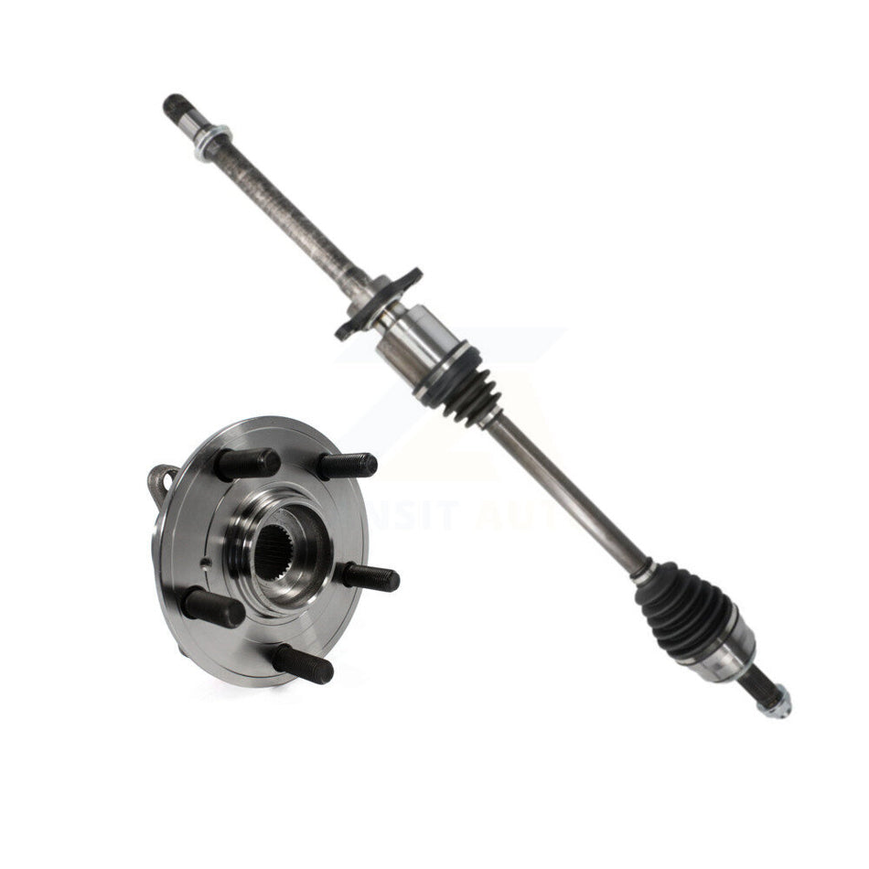 Front Right CV Axle Drive Shaft And Complete Hub Bearing Assembly Kit For Honda Odyssey KN7-100240