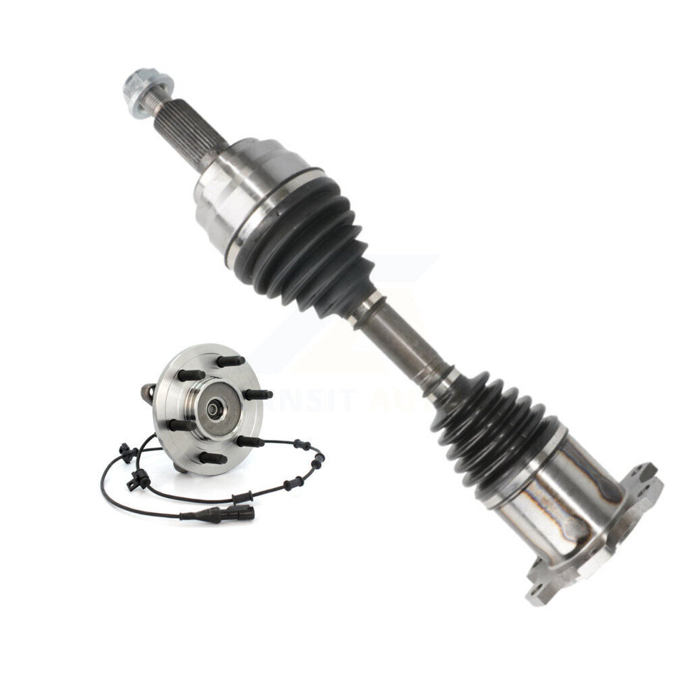 Front Right CV Axle Drive Shaft And Hub Bearing Kit For Ford Expedition Lincoln Navigator KN7-100262