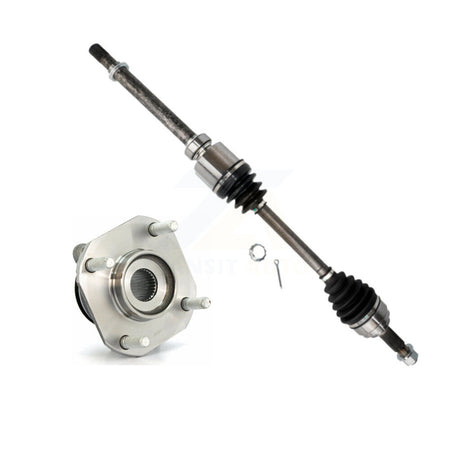 Front Right CV Axle Drive Shaft And Complete Hub Bearing Assembly Kit For Nissan Sentra KN7-100270