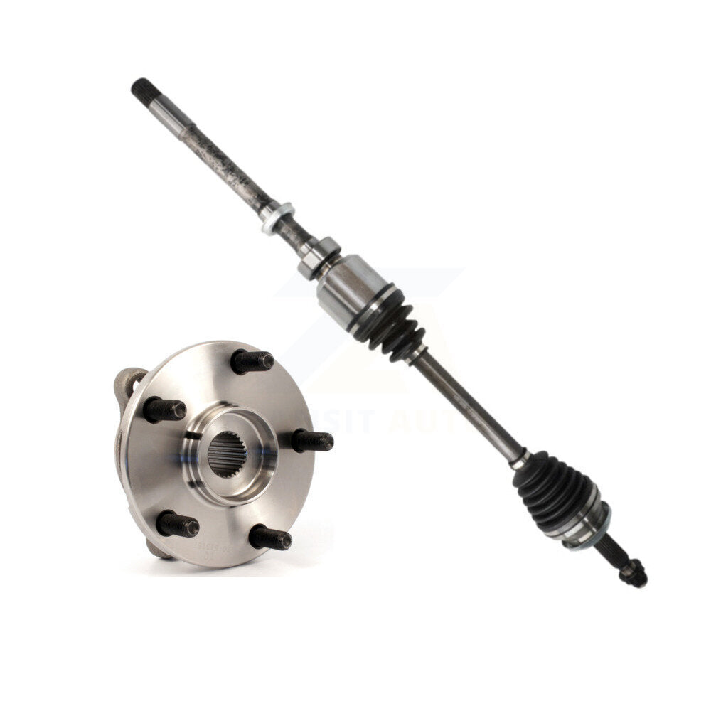 Front Right CV Axle Drive Shaft And Complete Hub Bearing Assembly Kit For Toyota RAV4 KN7-100277