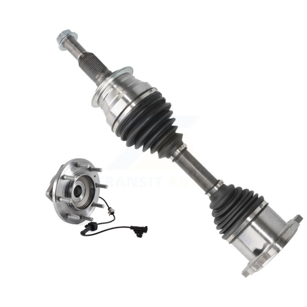 Front Right CV Axle Shaft And Bearing Kit For GMC Sierra 3500 HD Chevrolet Silverado 4WD KN7-100301