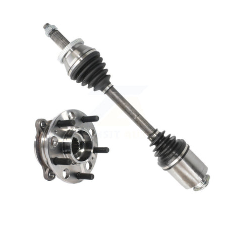 Front Right CV Axle Drive Shaft And Hub Bearing Kit For 2017-2018 Hyundai Santa Fe Sport KN7-100316