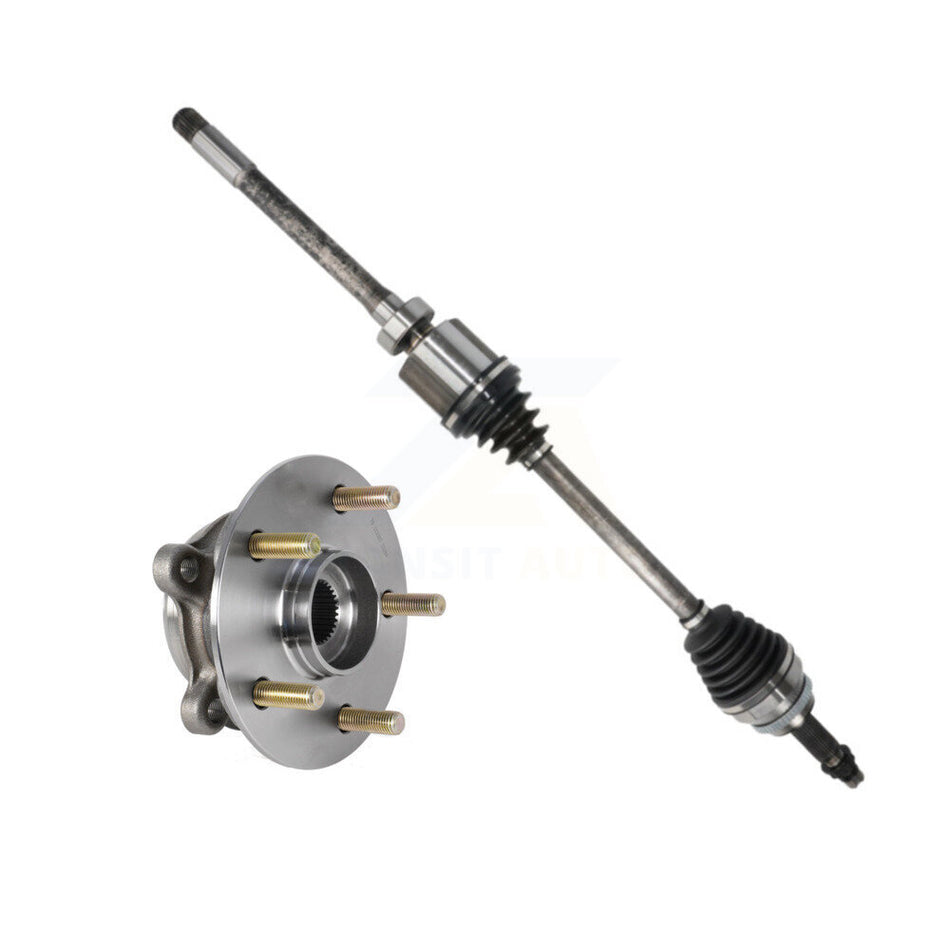 Front Right CV Axle Drive Shaft And Wheel Hub Bearing Assembly Kit For Lexus RX350 RX350L KN7-100330