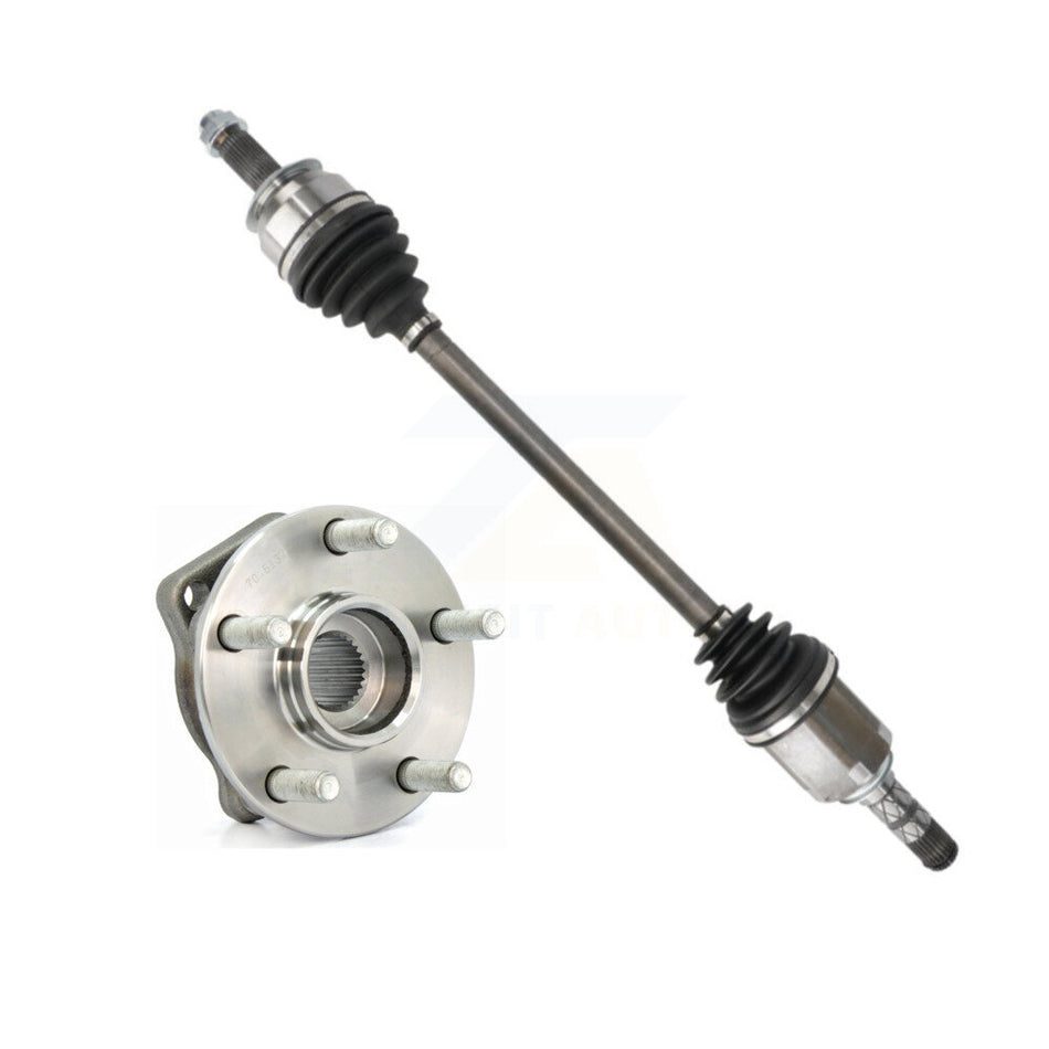 Front Right CV Axle Drive Shaft And Hub Bearing Kit For Subaru Impreza Outback Legacy KN7-100342