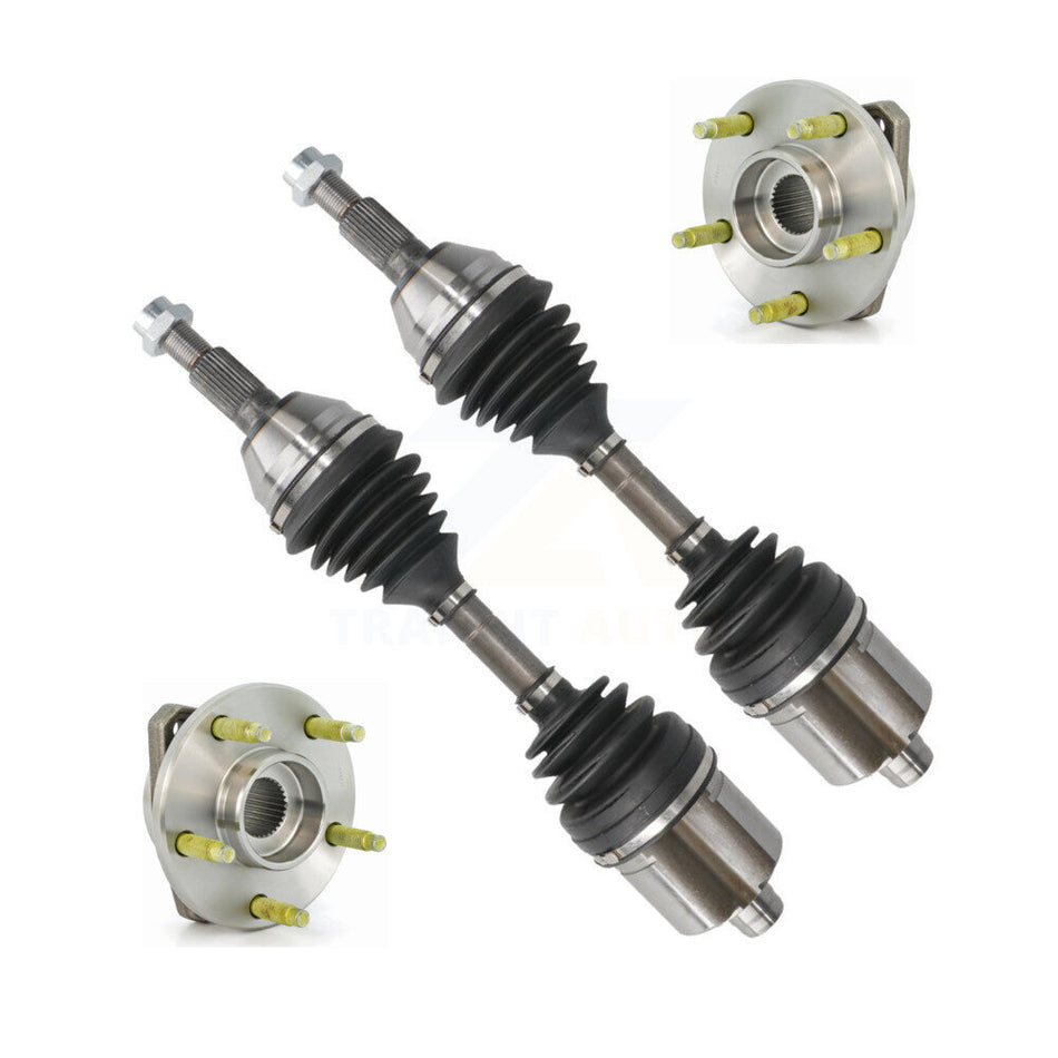 Front CV Axle Drive Shaft And Hub Bearing Assembly Kit For Chevrolet Malibu Pontiac G6 KN7-100368
