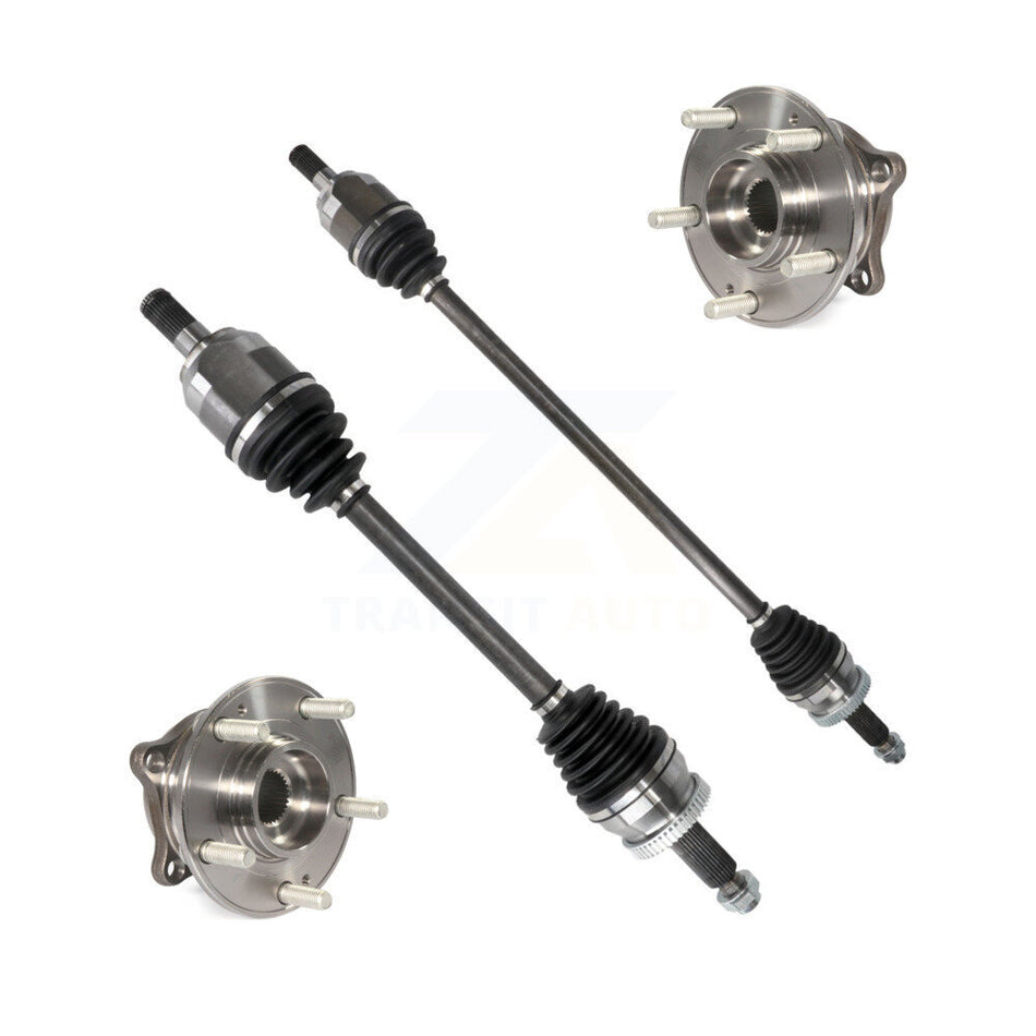 Front CV Axle Drive Shaft And Hub Bearing Assembly Kit For Hyundai Sonata Kia Optima KN7-100377