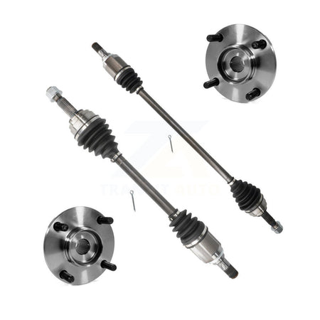 Front CV Axle Drive Shaft And Complete Hub Bearing Assembly Kit For Nissan Versa w o CVT KN7-100383