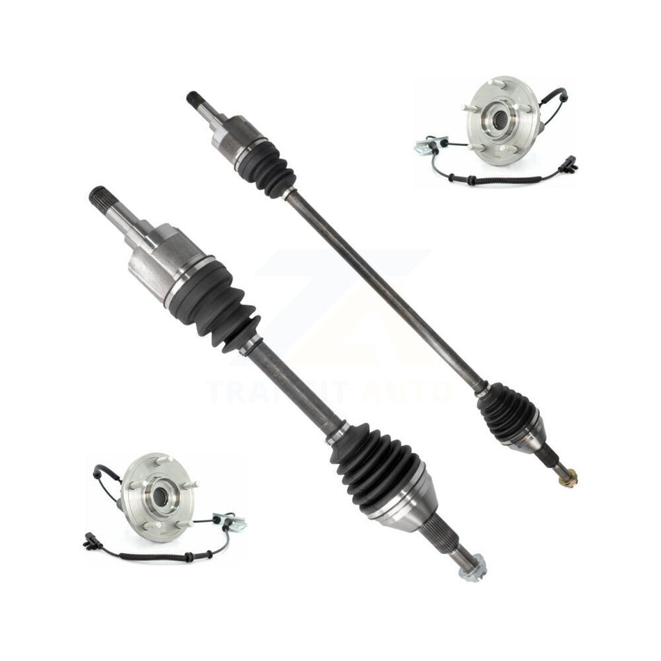 Front CV Axle Shaft And Bearing Kit For Dodge Grand Caravan Chrysler Town & Country 3.3L KN7-100397