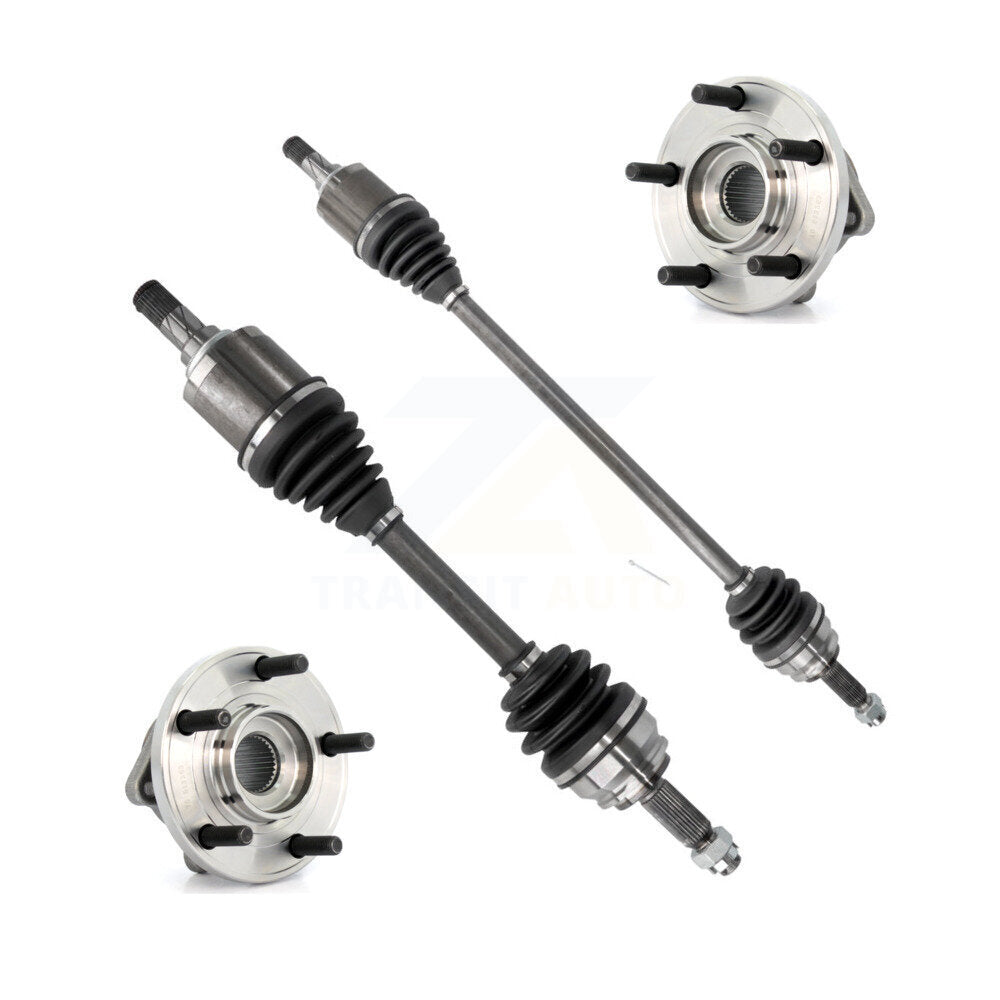 Front CV Axle Shaft Bearing Kit For 09 Dodge Caliber 2.0L with Automatic CVT transmission KN7-100430