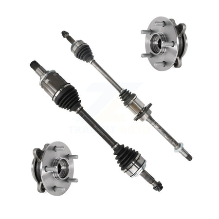 Front CV Axle Drive Shaft And Complete Wheel Hub Bearing Assembly Kit For Toyota Camry KN7-100431