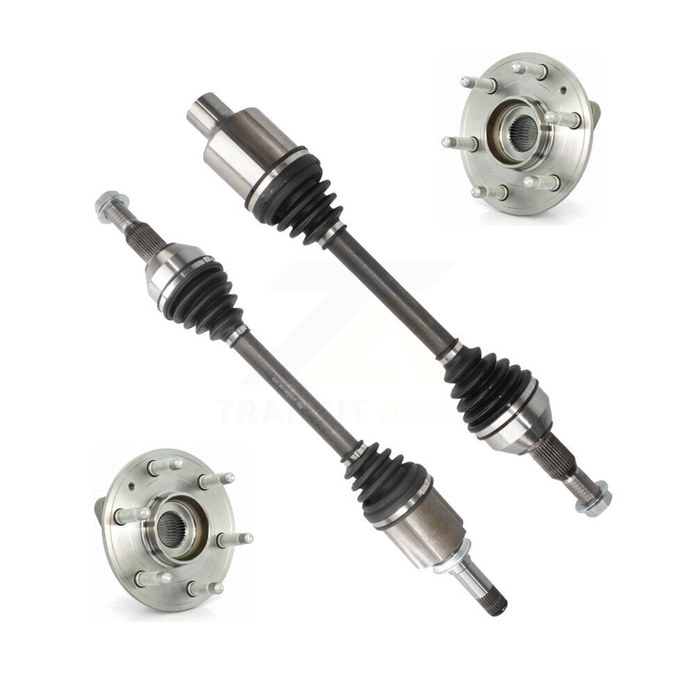 Front CV Axle Shaft & Bearing Kit For GMC Acadia Buick Enclave Chevrolet Traverse Saturn KN7-100434
