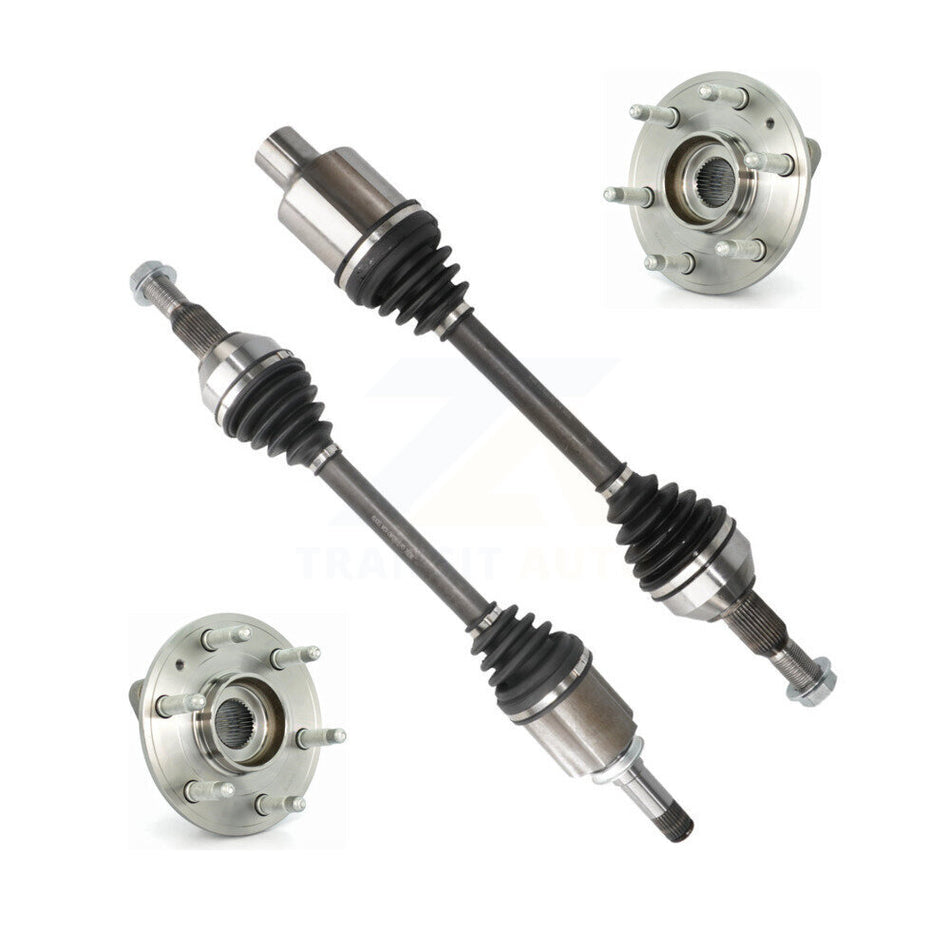 Front CV Axle Shaft & Bearing Kit For GMC Acadia Buick Enclave Chevrolet Traverse Saturn KN7-100434