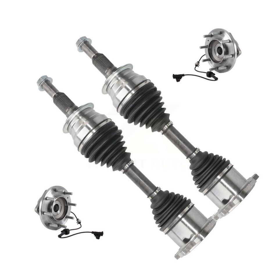 Front CV Axle Shaft Bearing Kit For 2015-2019 GMC Sierra 3500 HD Chevrolet Silverado 4WD KN7-100439