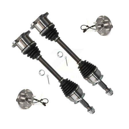 Front CV Axle Drive Shaft And Wheel Hub Bearing Assembly Kit For Nissan TITAN Armada 4WD KN7-100443
