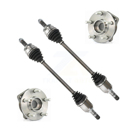 Front CV Axle Drive Shaft And Hub Bearing Assembly Kit For Subaru Impreza Outback Legacy KN7-100464