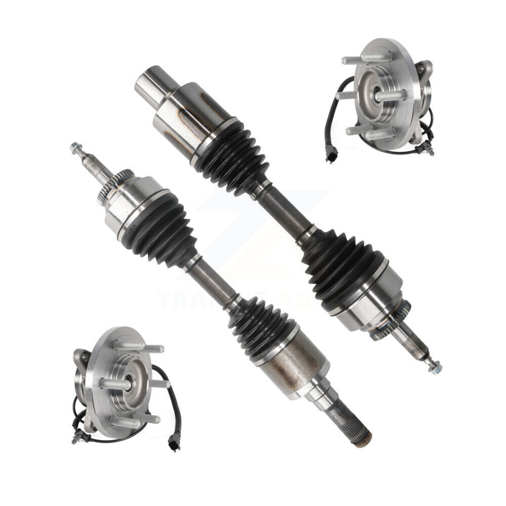 Front CV Axle Drive Shaft And Bearing Kit For 2015 Ford Expedition Lincoln Navigator 4WD KN7-100468