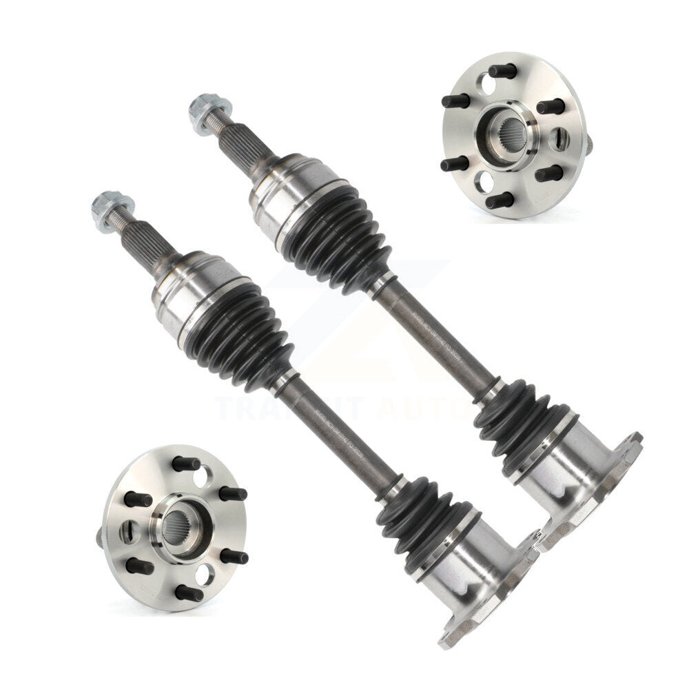 Front CV Axle Drive Shaft And Complete Hub Bearing Assembly Kit For K1500 Chevrolet GMC KN7-100479