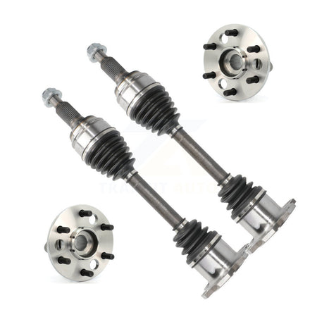 Front CV Axle Drive Shaft And Complete Hub Bearing Assembly Kit For K1500 Chevrolet GMC KN7-100479