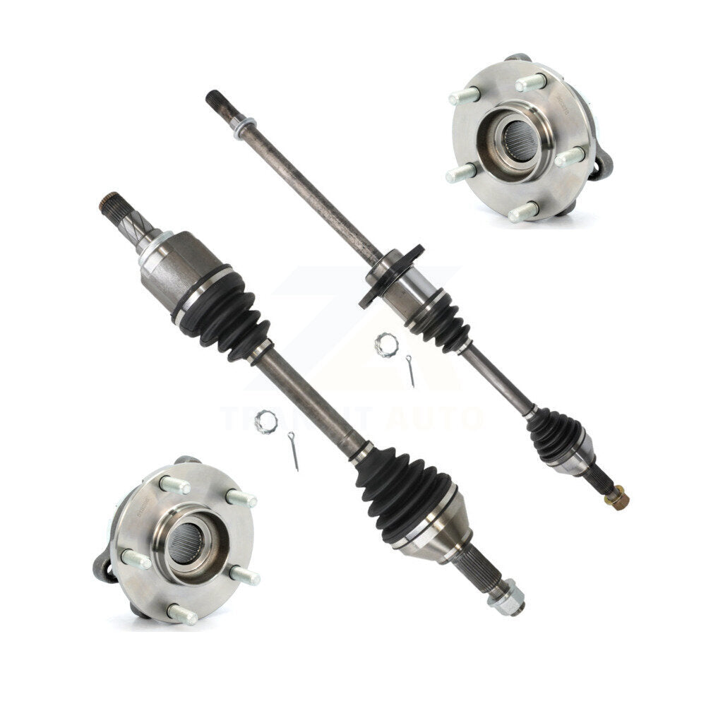 Front CV Axle Shaft & Bearing Kit For Nissan Maxima 3.5L with Automatic CVT transmission KN7-100481