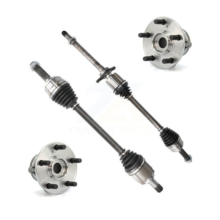 Front CV Axle Shaft & Bearing Kit For 2012-2015 Honda Pilot (assembly includes jackshaft) KN7-100484