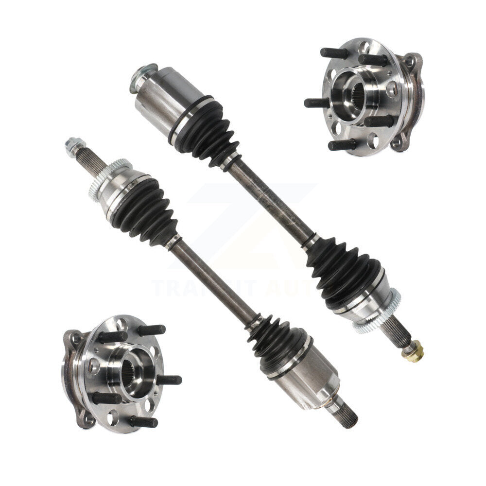 Front CV Axle Drive Shaft And Complete Hub Bearing Assembly Kit For Hyundai Santa Fe KN7-100489