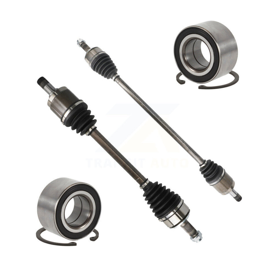 Front CV Axle & Bearing Kit For Honda Accord 2.4L with GAS engine Automatic transmission KN7-100501