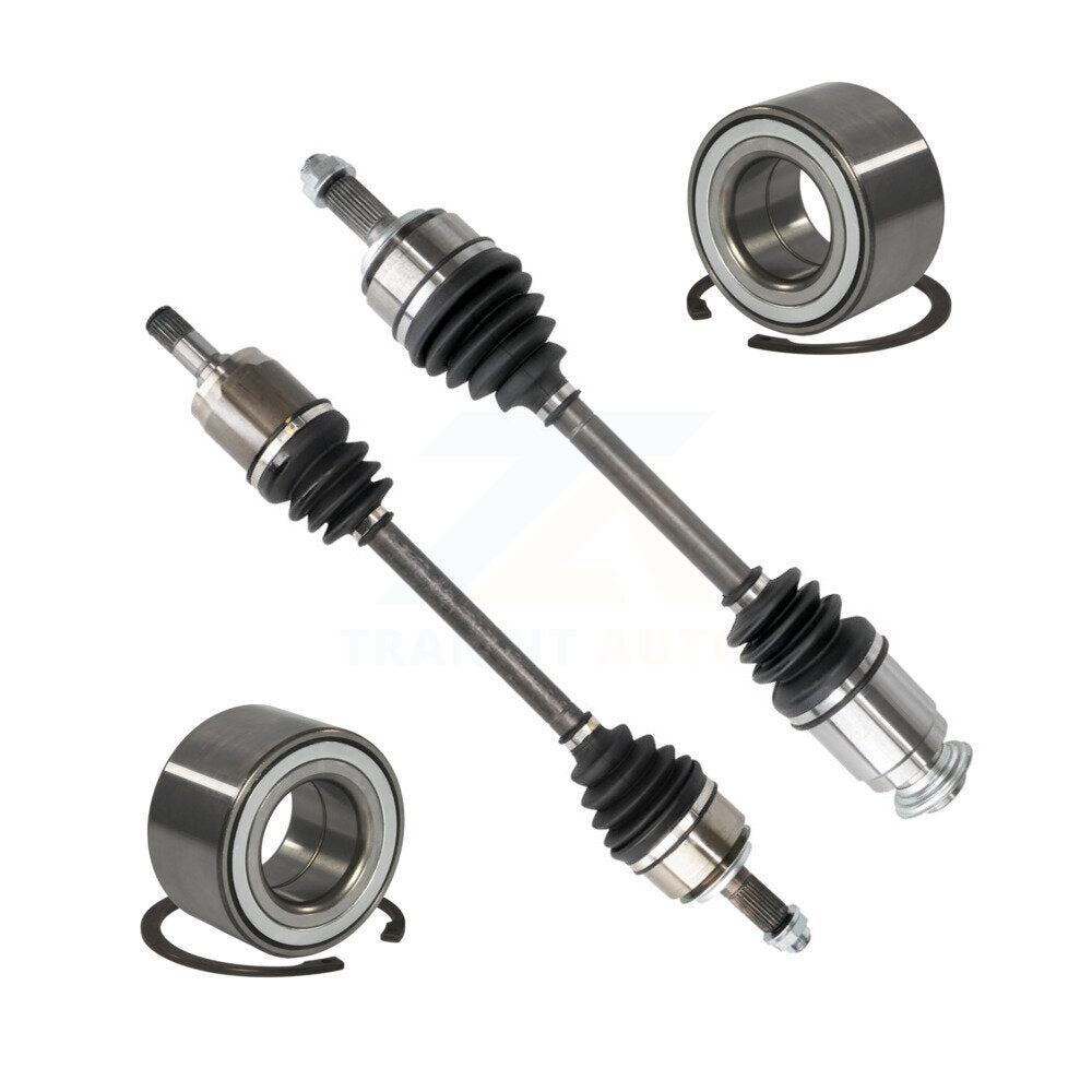 Front CV Axle Drive Shaft Complete Assembly And Wheel Bearing Kit For Honda Fit KN7-100507