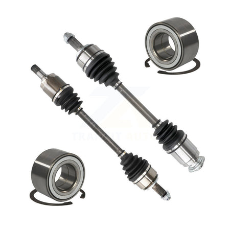 Front CV Axle Drive Shaft Complete Assembly And Wheel Bearing Kit For Honda Fit KN7-100507