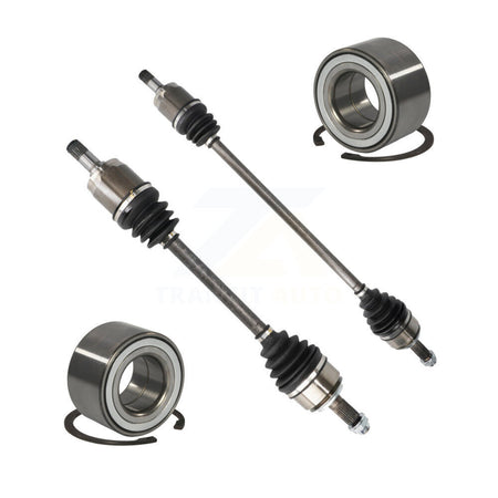 Front CV Axle Drive Shaft Assembly And Bearing Kit For 2009 Honda Fit Manual transmission KN7-100508