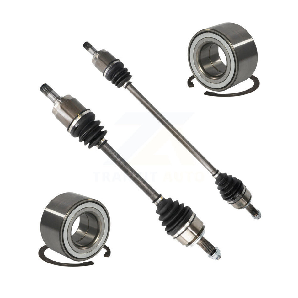 Front CV Axle Drive Shaft Assembly And Bearing Kit For 2009 Honda Fit Manual transmission KN7-100508