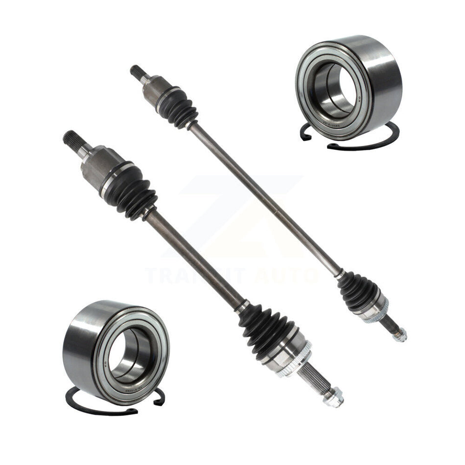 Front CV Axle Drive Shaft Complete Assembly And Wheel Bearing Kit For Hyundai Elantra GT KN7-100520